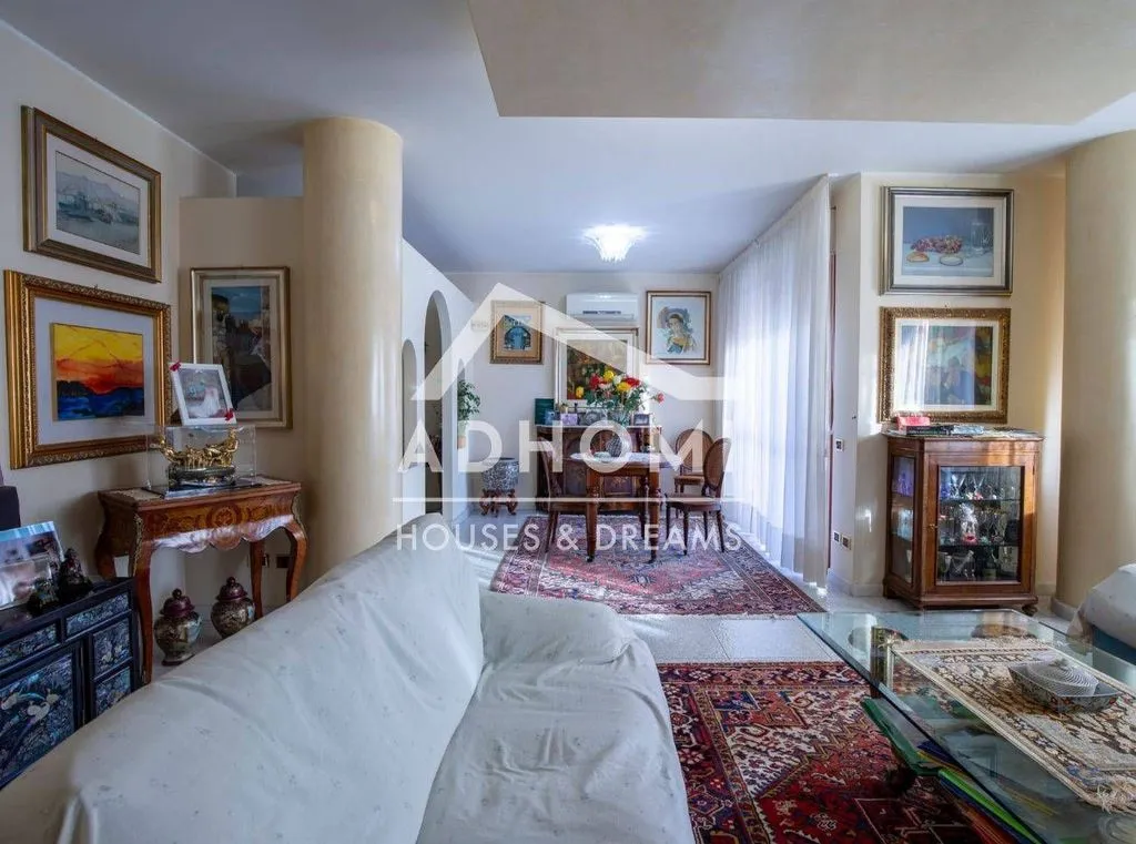Séjour - Penthouse with Sea View in Cagliari