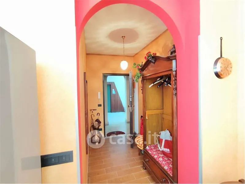 Hallway - Rearranged Apartment with Mountain View in Saint-Vincent