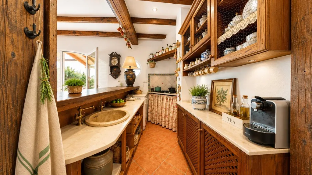 Cuisine - Luxury Chalet with Pool in El Serrallo, Granada