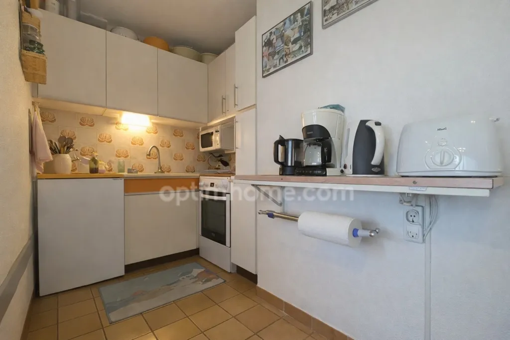 Cucina - Studio with Sea View in Residenza with Gardien