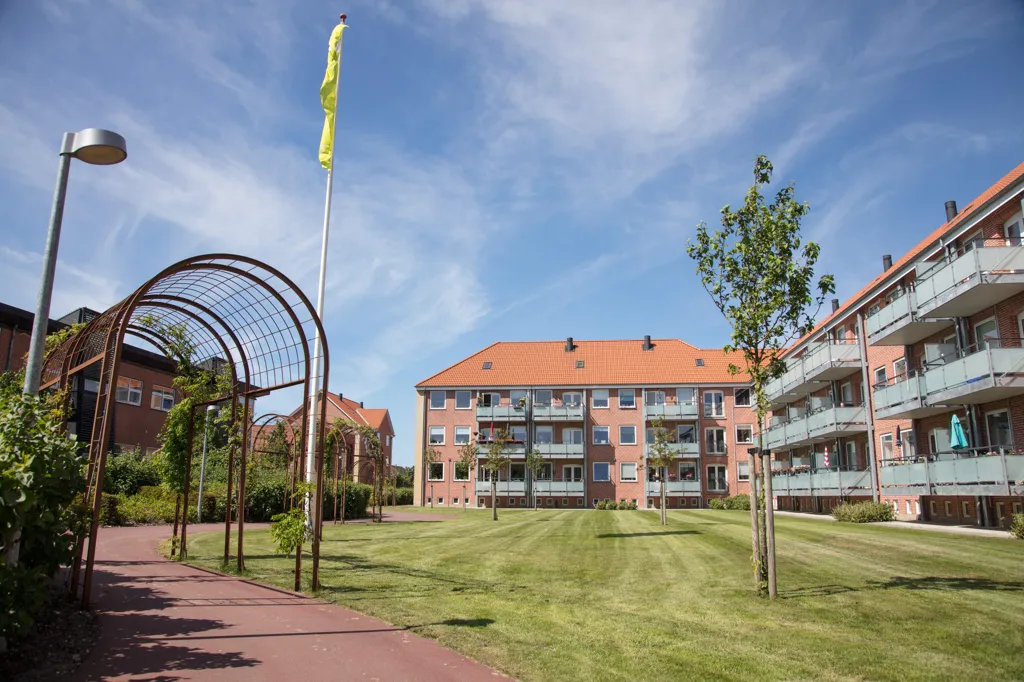 Jardin - Modernised Flat with Green Spaces in Aalborg
