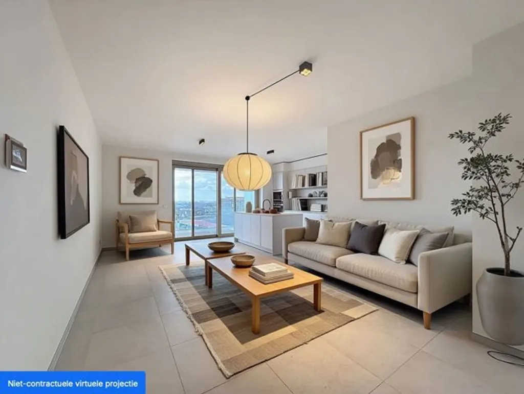 Soggiorno - Apartment with Terraced View in Waterfront Waregem