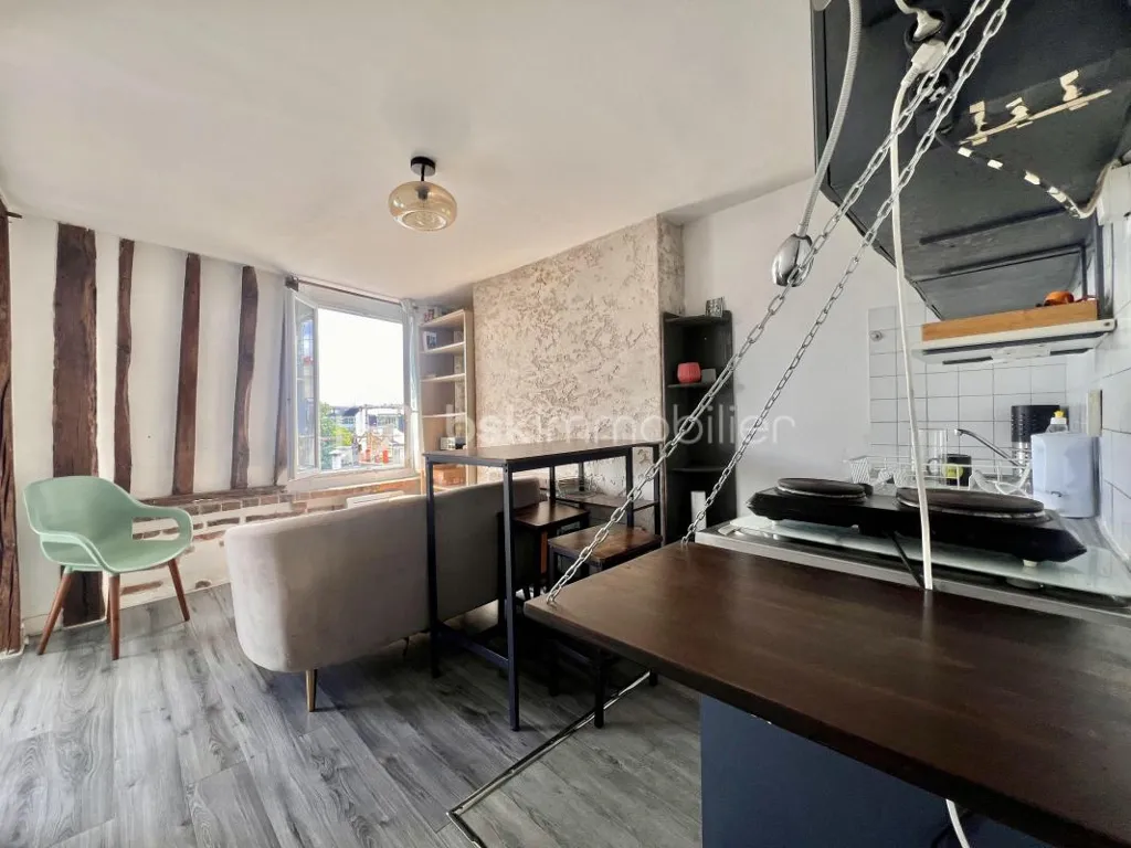 Séjour - Appartement T2 Sud avec Vue Dégagée à Paris