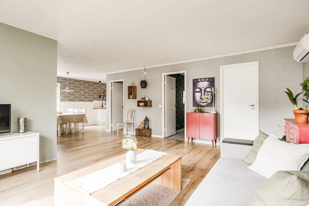 Soggiorno - Semi-Detached Villa with Garden in Bodafors