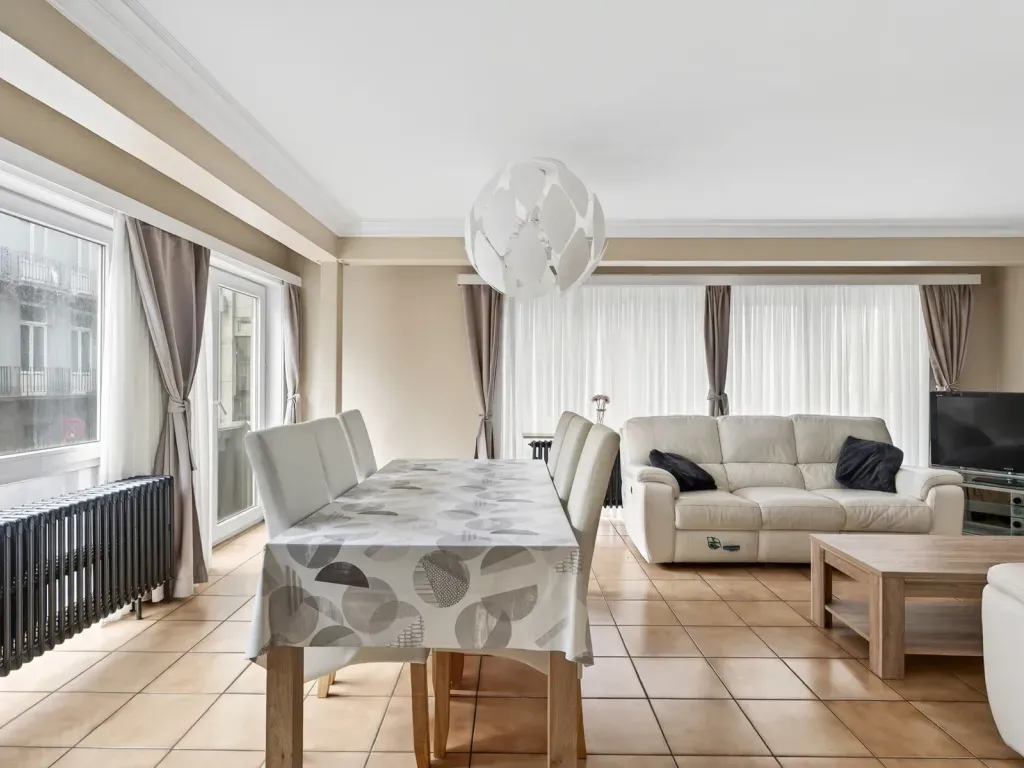 Söögituba - Modern Corner Apartment with Sea Access in Blankenberge