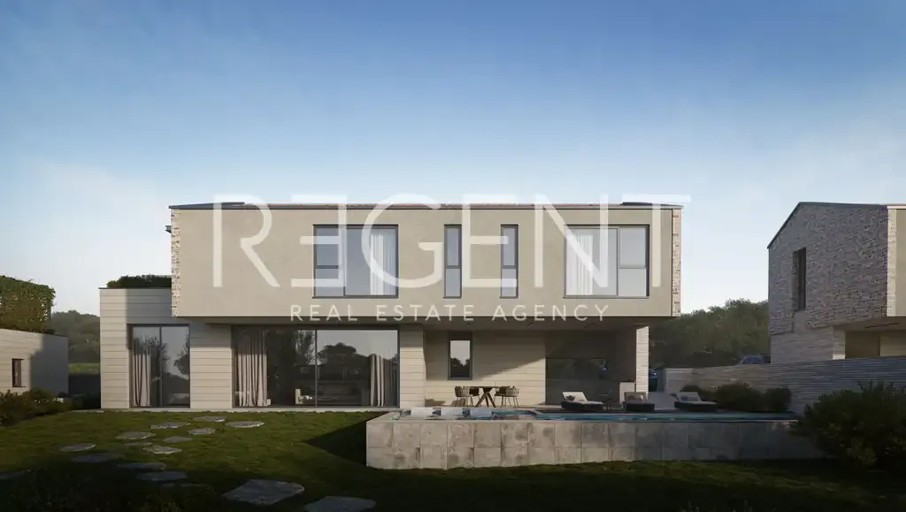 Exterior - Modern Villa with Pool in Western Istria