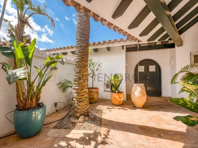 Jardin - Chalet with Pool in Binidali, Mahón