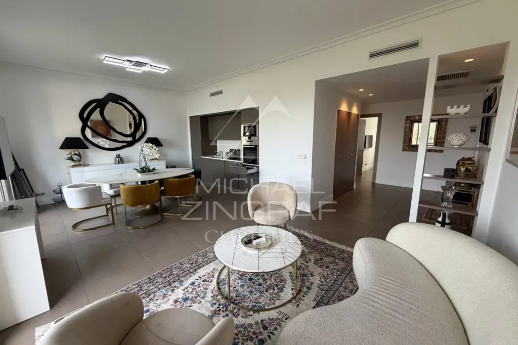 Séjour - Appartement avec Terrasse sur la Croisette