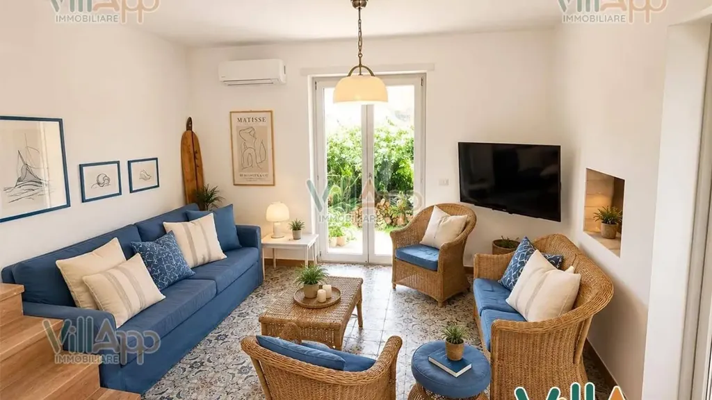 Séjour - Villa with Sea View in Fondi