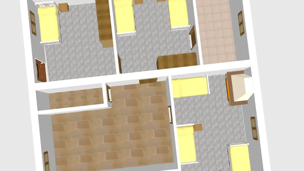 Plan - Terraced Villa with Private Parking in Luni