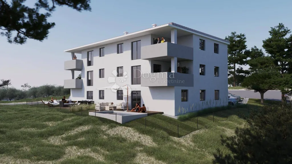 Apartment with Private Pool in Klimno, Dobrinj