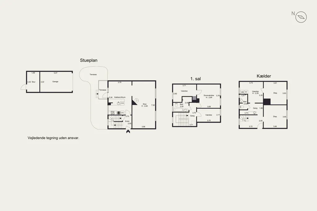 Plan - 1928 Villa with Garden in Odense C