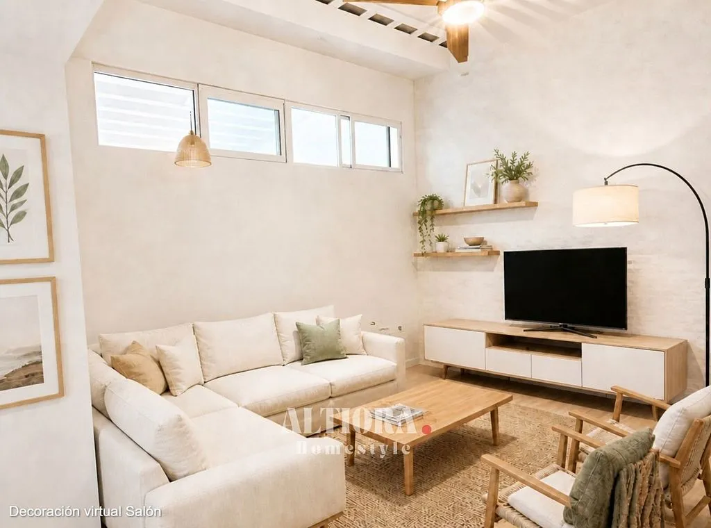 Séjour - Flat with Private Terrace in Cádiz Old Town