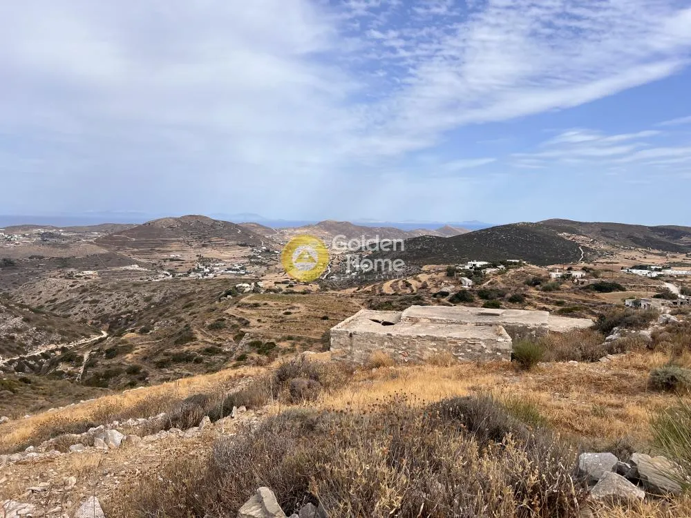 Aed - Agrarian Plot with Panoramic View in Paros