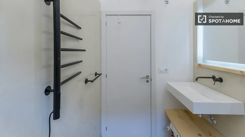 Salles de bain - Furnished Flat with Terrace in Cabanyal-Canyamelar