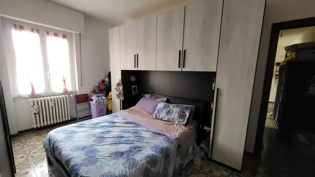 Chambres - 3-Bedroom Apartment with Balcony in Milan