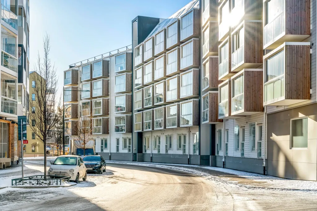 Extérieur - Modern Flat with Glass Balcony in Hägerneholm