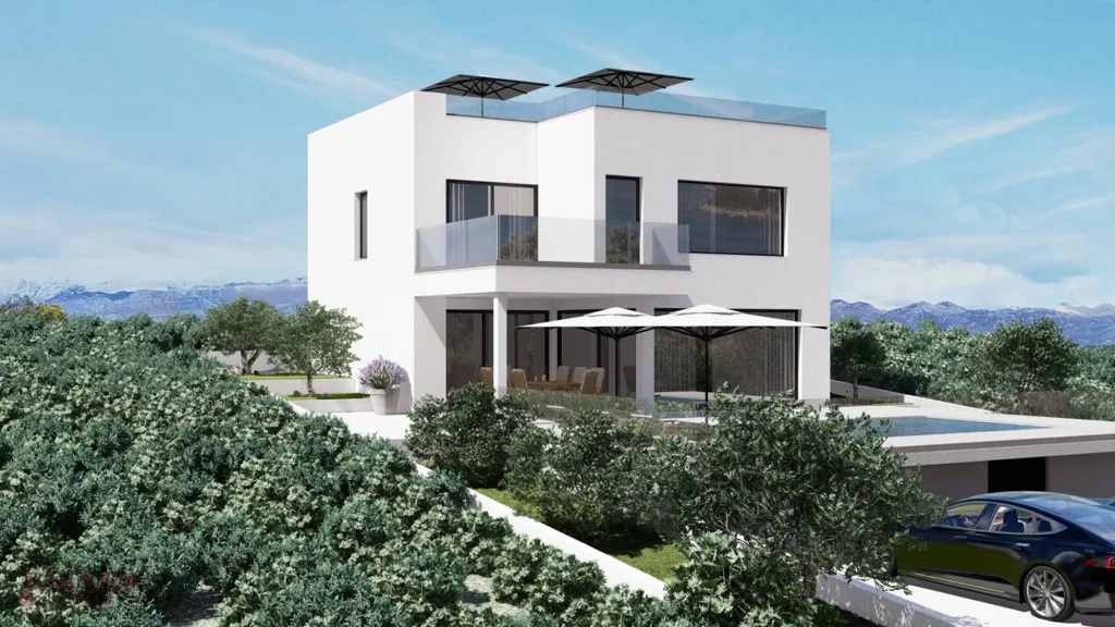 Luxury Villa with Sea View in Posedarje