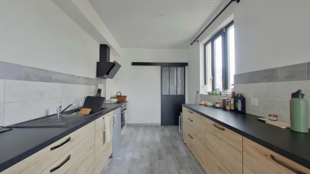 Köök - Duplex Flat with Intercom in Châtellerault
