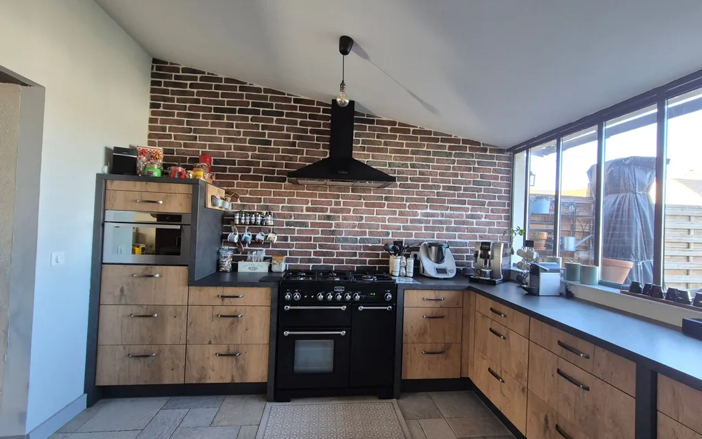 Cuisine - Maison Rénovée avec Terrasse à Ingré