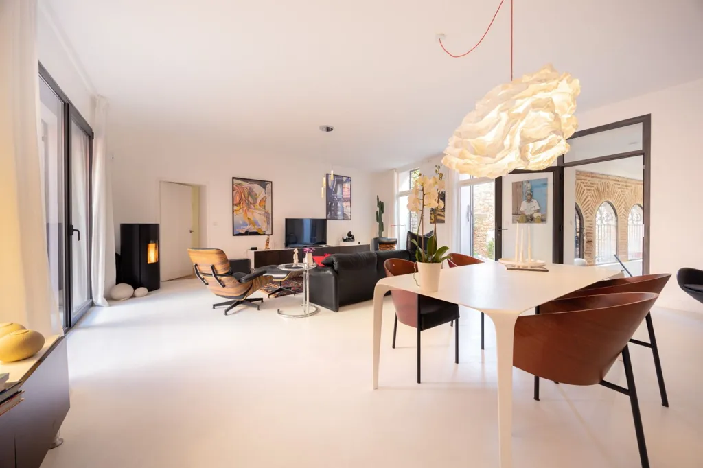 Söögituba - Character Apartment with Garden in Perpignan Centre