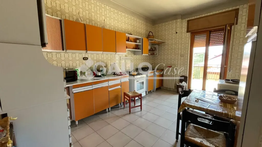 Cuisine - Spacious Apartment with Terrace in Cosenza