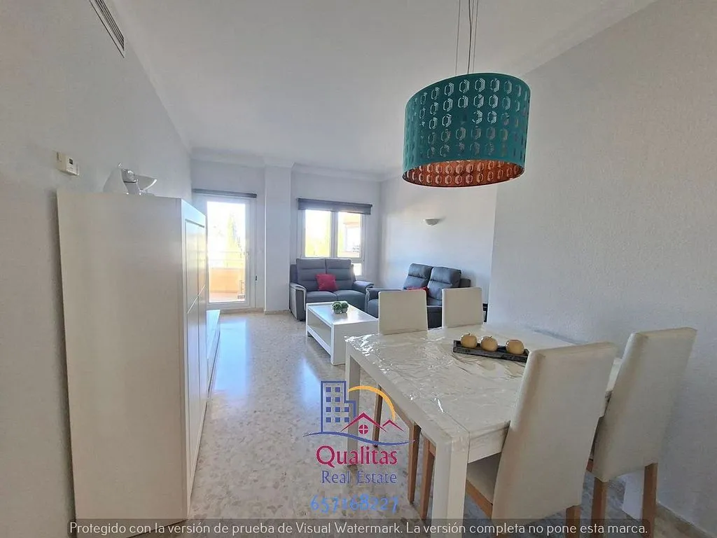 Söögituba - Apartment with Pool in Oliva Nova