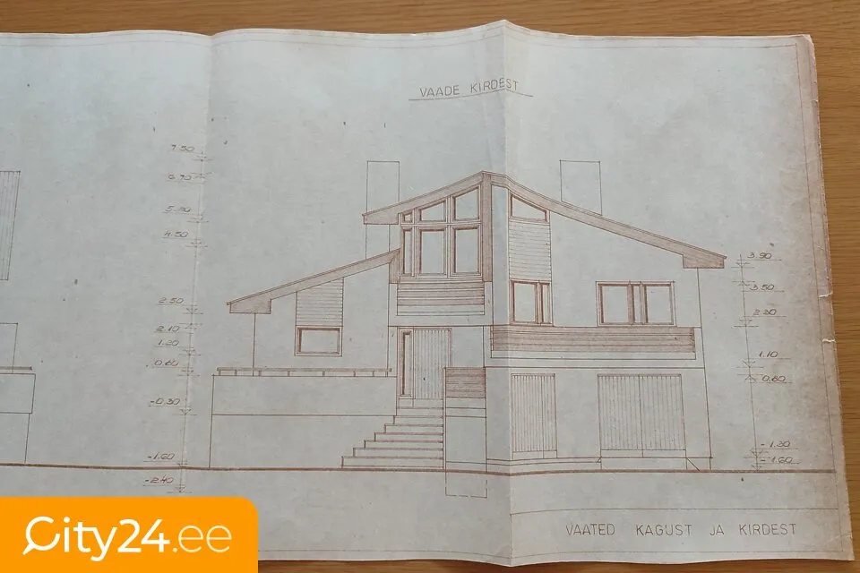 Plot with House Project in Sindi, Pärnumaa