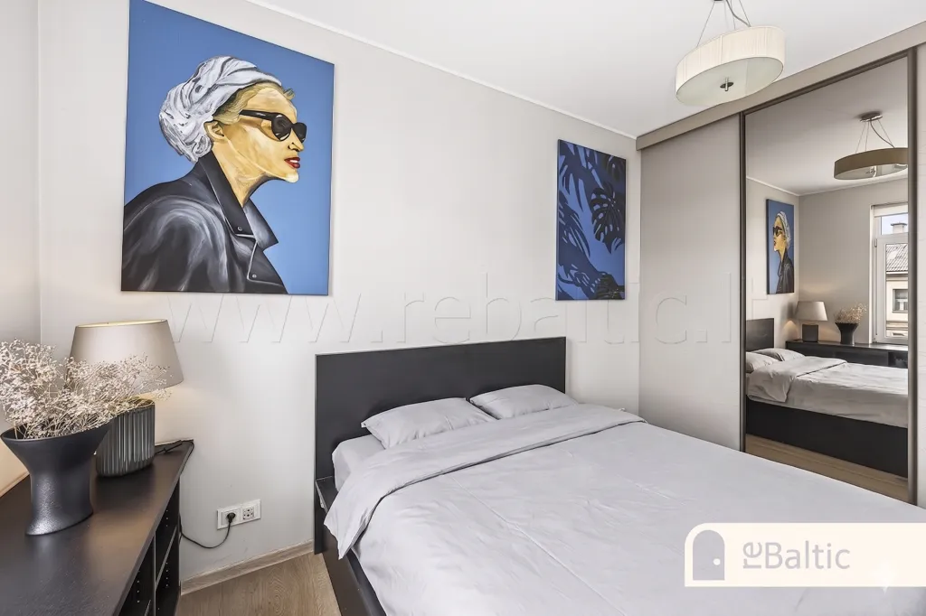 Chambres - Two-Bedroom Apartment with Balcony in Old Town
