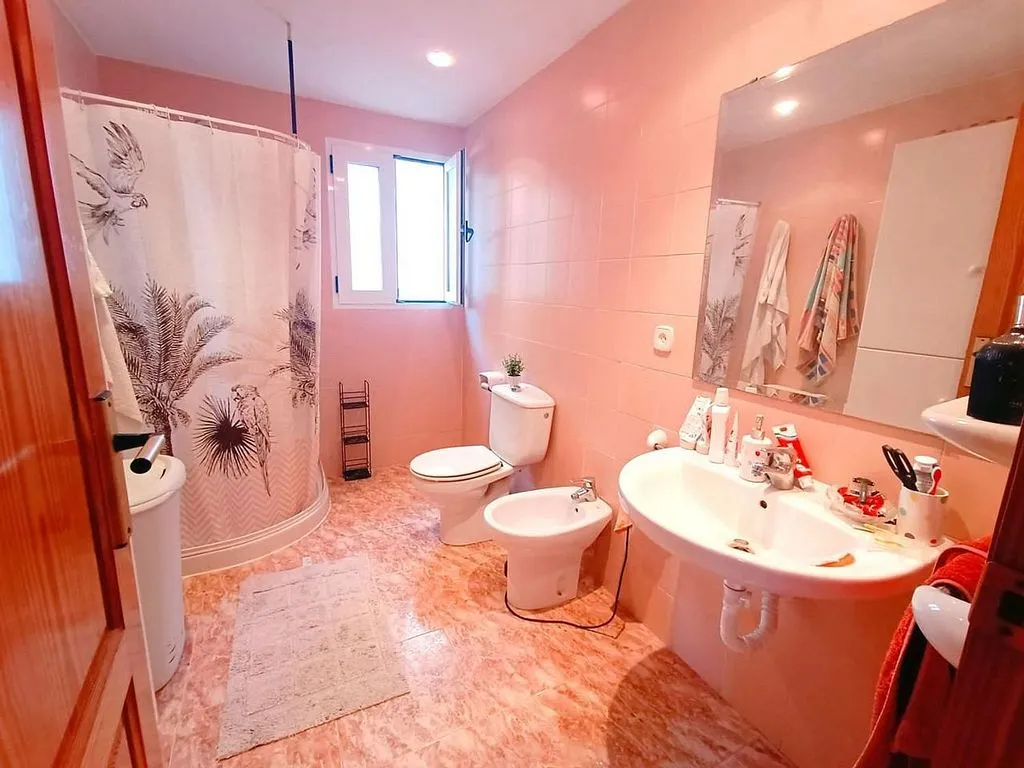Salles de bain - Chalet with Sea View in Oliva Playa