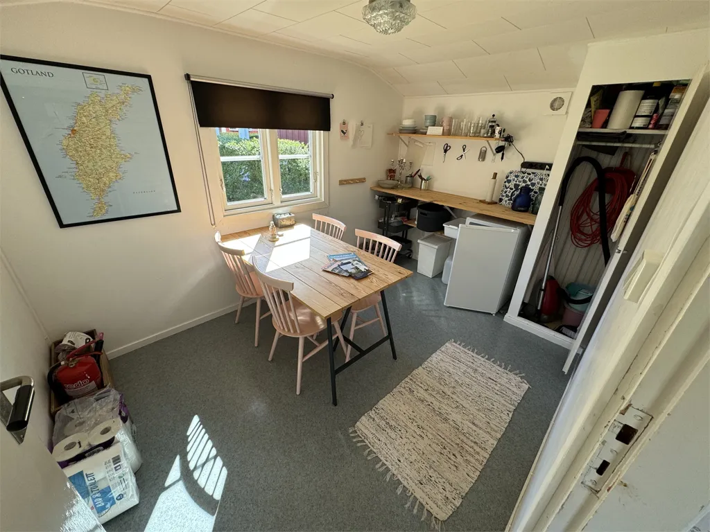 Salle à manger - Cottage with Sea Access in Sanda, Gotland