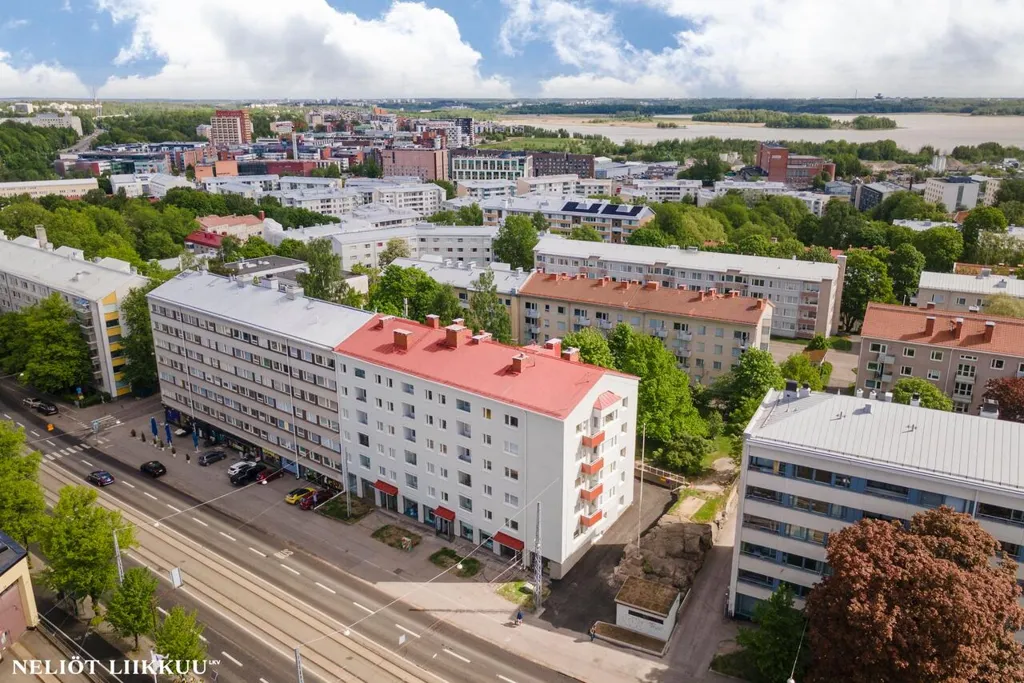 Vue aérienne - Modern Apartment with Balcony in Hermanni