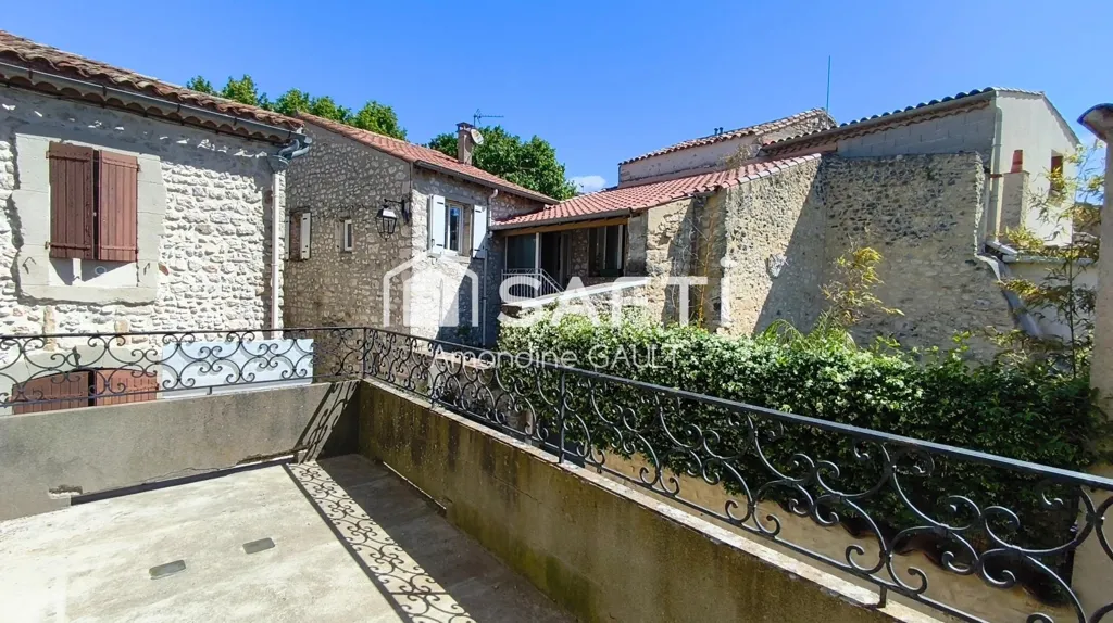 Balcon - Maison de Village au Calme avec Terrasse