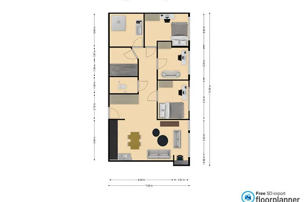 Plan - Apartment with Lift in Tallinn Centre