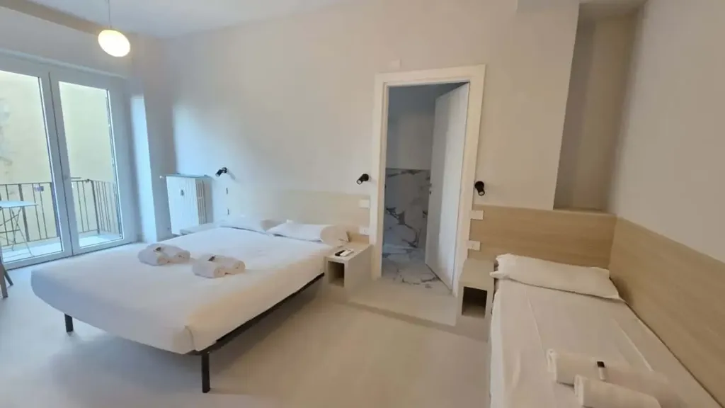 Chambres - 1-Bedroom Apartment with Balcony in Milan