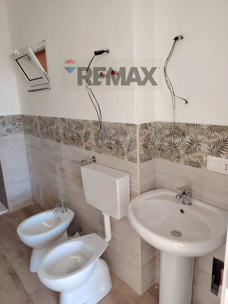 Salles de bain - Studio Flat with Private Garden in Cibali, Catania