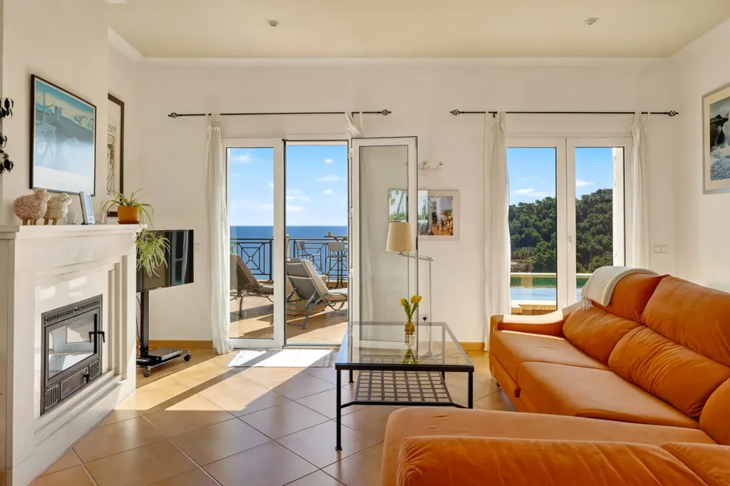 Séjour - Villa with Sea View in Canyamel