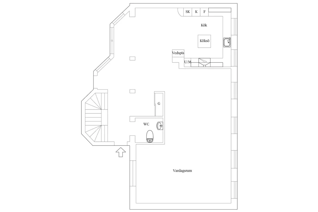 Plan - City Villa with Garden Oasis in Central Location