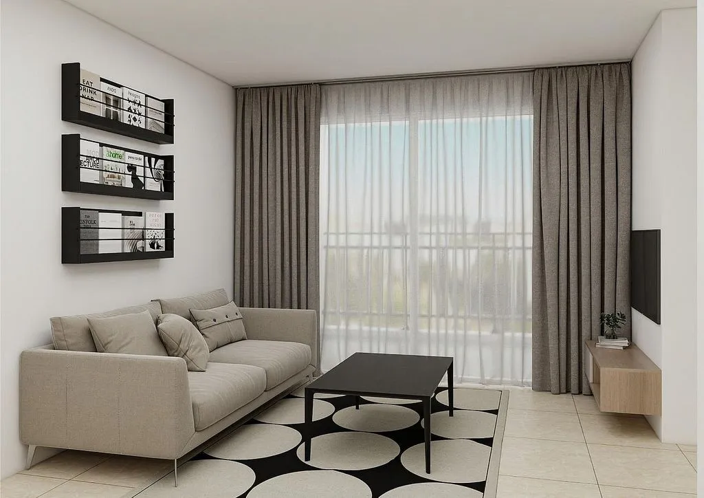 Séjour - Apartment with Pool and Terrace in Almoradí