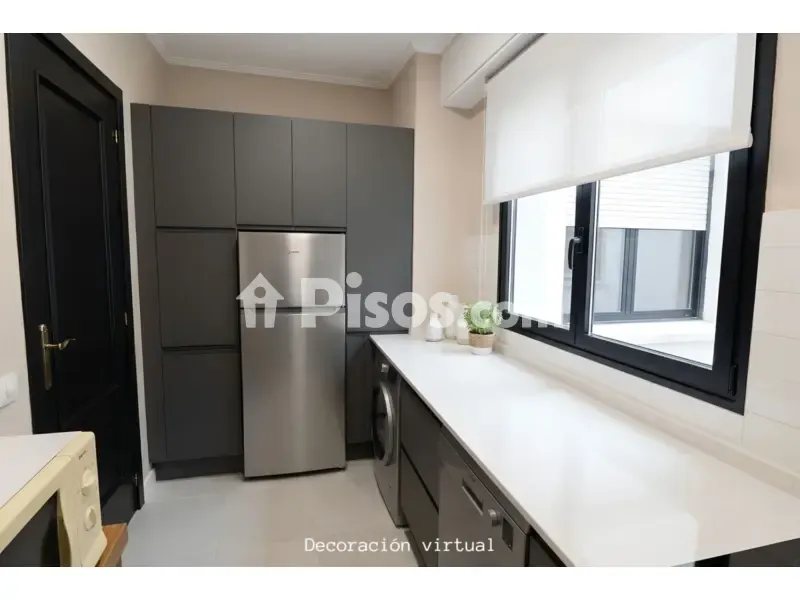 Köök - Apartment with Terrace in Central Location