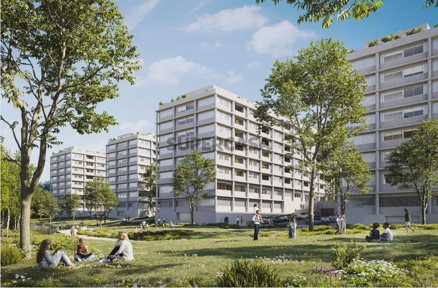 Extérieur - Luxury 3-Bedroom Apartment in Maia