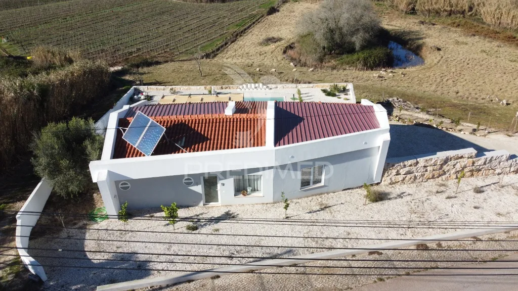 Vue aérienne - Luxury Villa with Pool in Caldas da Rainha