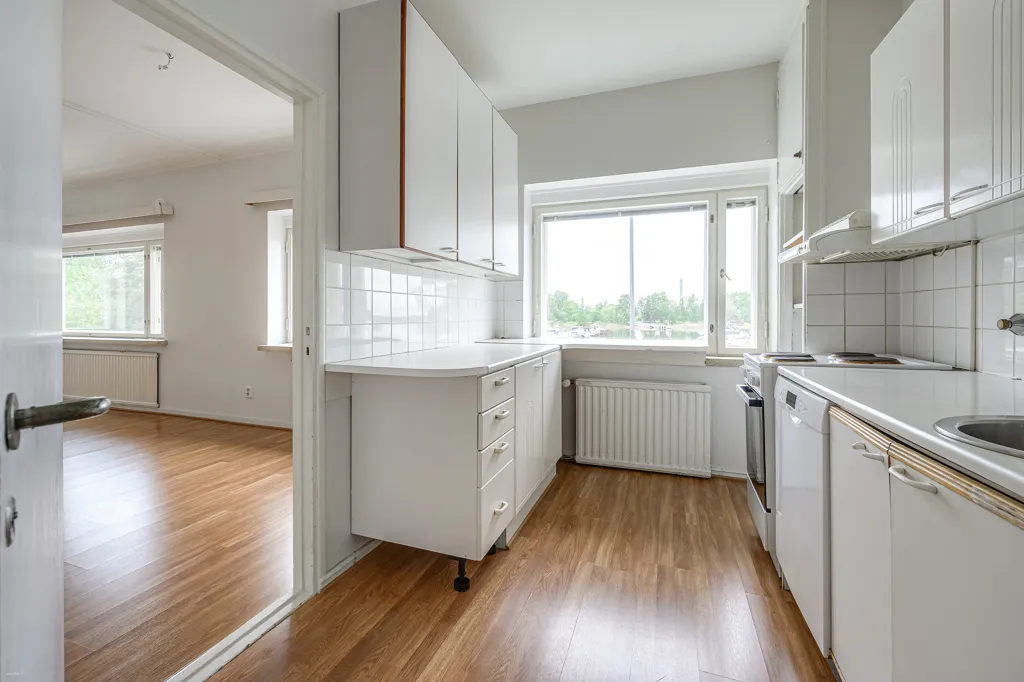 Köök - Apartment with Sea Views in Töölö