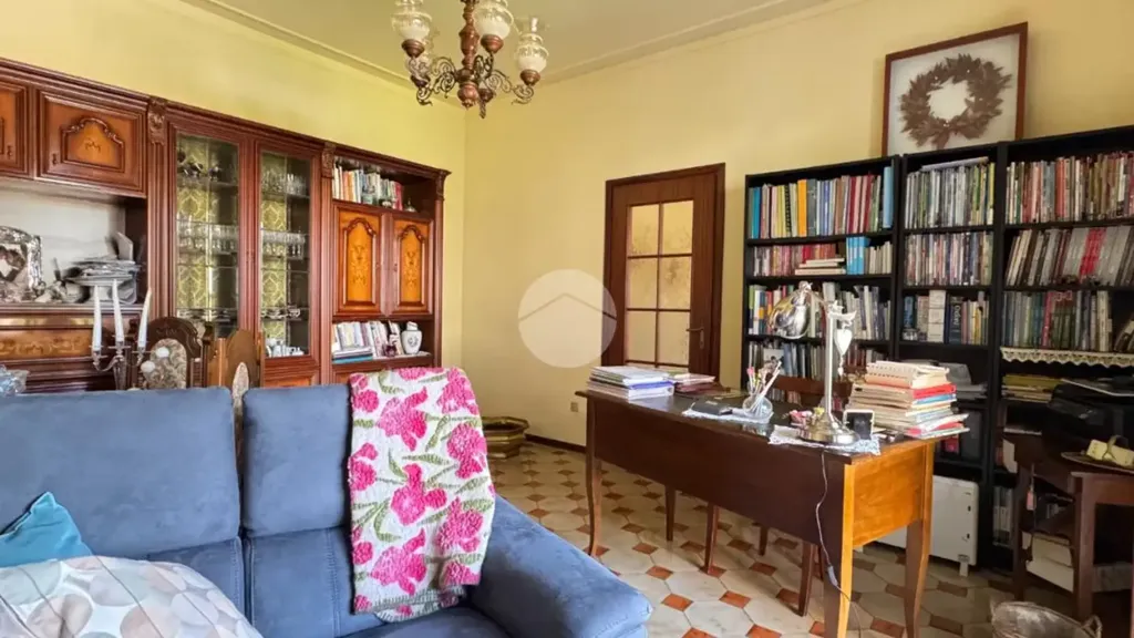 Living Room - Terraced Villa with Garden in Marcaria