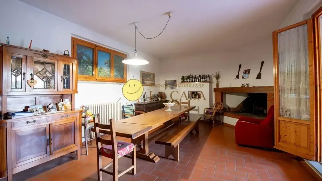 Sala da pranzo - Villa bifamiliare con piscina a Figline e Incisa Valdarno