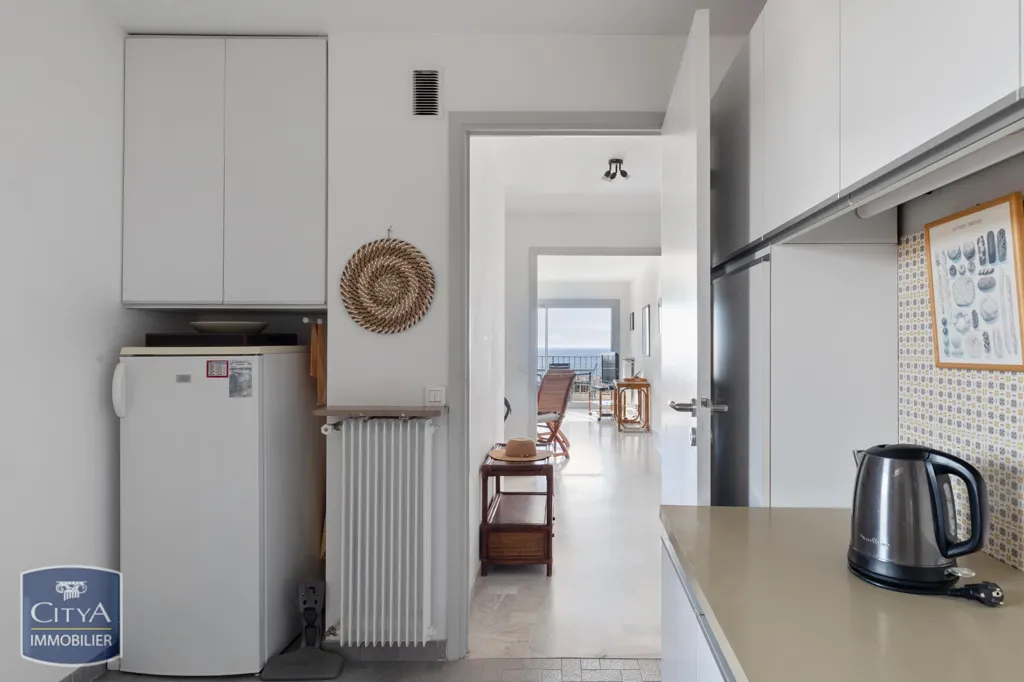 Köök - 3-Bedroom Apartment with Sea View in Cannes