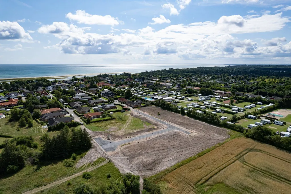 Õhuvaade - Year-Round Plot with 5G Coverage in Hadsund