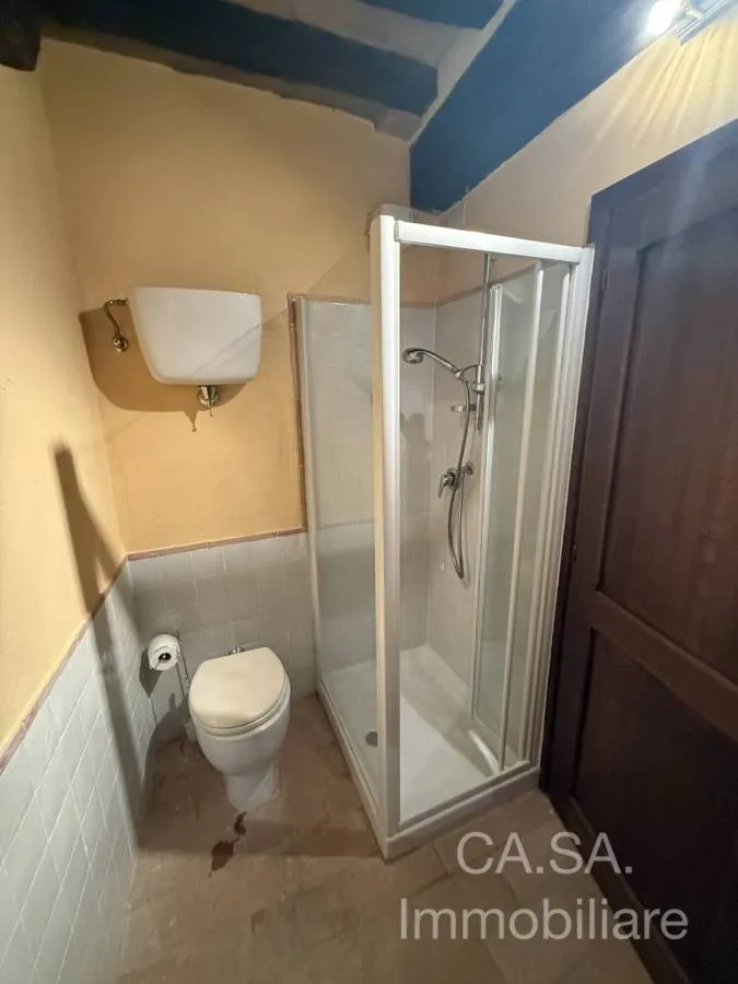 Bagni - Rustic Apartment with Terrace in Monte Castello di Vibio