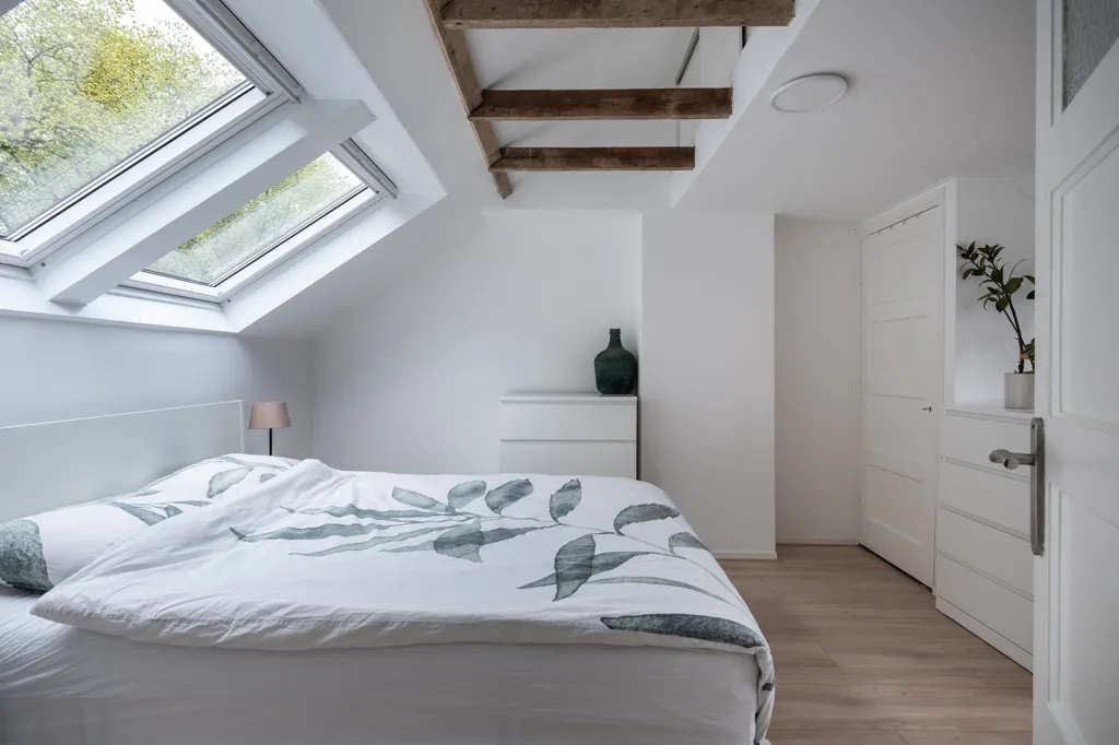 Camere da letto - Bright Bungalow with Balcony in Zuilen