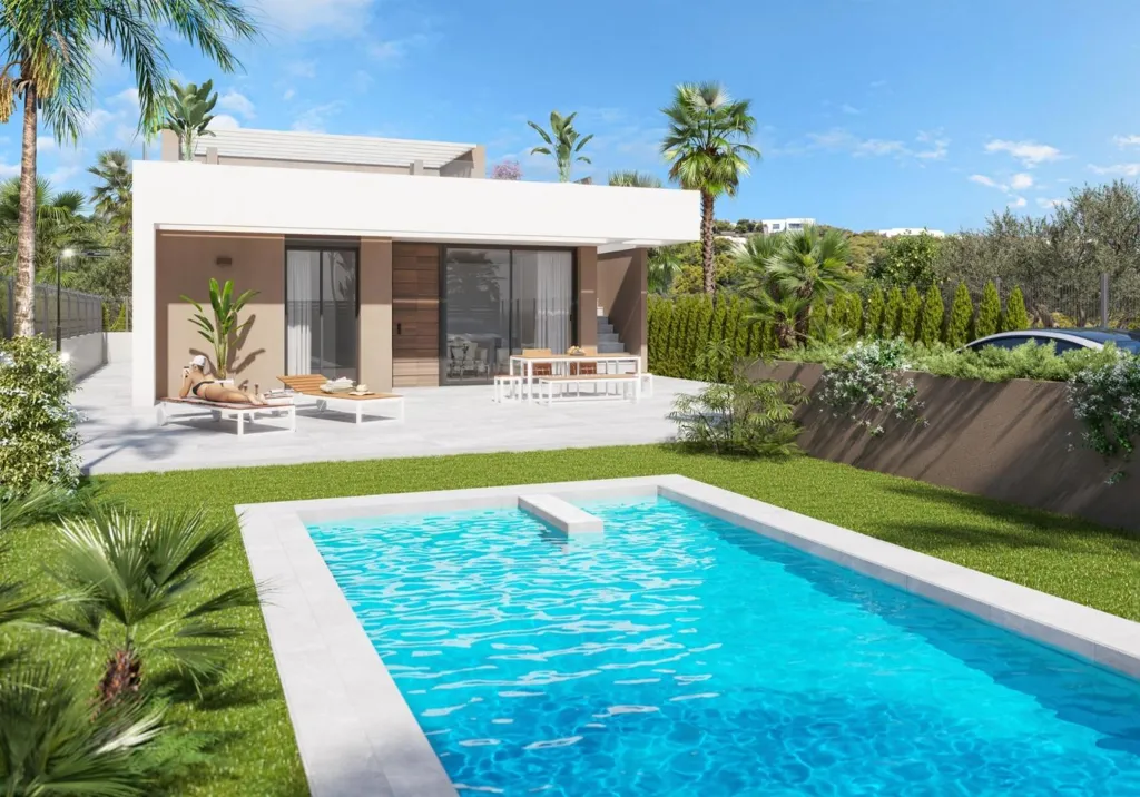 Piscine - Contemporary Villa with Sea View in Vera Playa